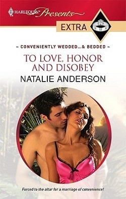 To Love Honour and Disobey by Natalie Anderson