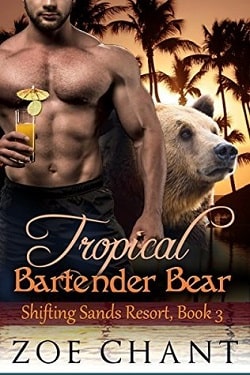 Tropical Bartender Bear (Shifting Sands Resort 3) by Zoe Chant