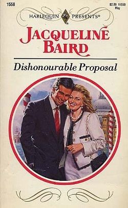 Dishonourable Proposal by Jacqueline Baird