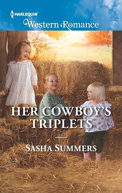 Her Cowboy's Triplets (The Boones of Texas 7) by Sasha Summers